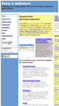 Mobile Screenshot of peterssoftware.com